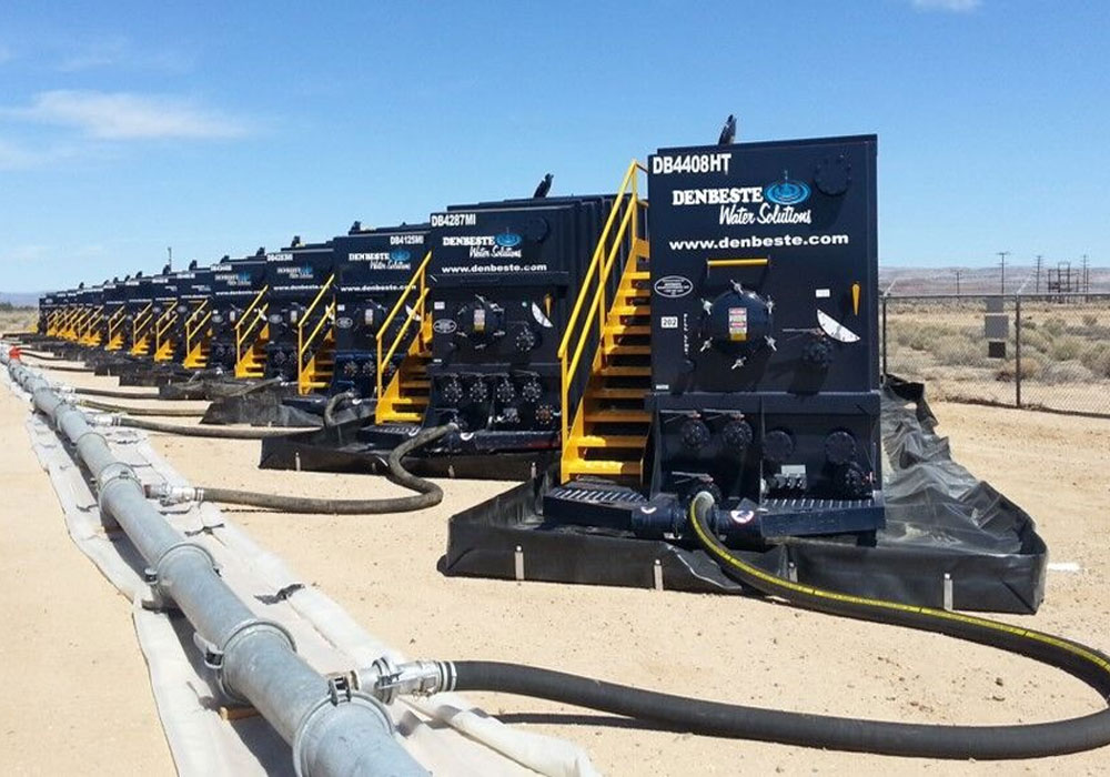 DenBeste assists pipeline hydro-test project.